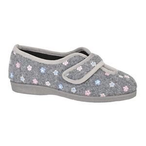 Sleepers Womens/Ladies Matilda Slippers / Gray